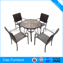 Cleverish outdoor rattan/wicker furniture best seller garden dining table and chair